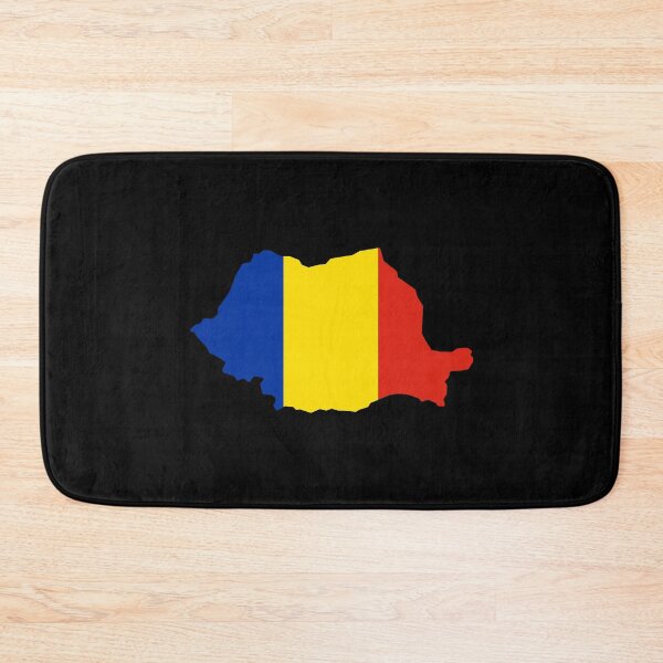 Item preview, Romania Shaped Flag RO designed and sold by shitpostee.