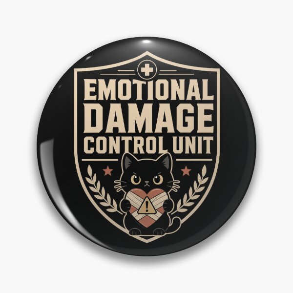 Item preview, Emotional Damage Control Unit designed and sold by MoodSupplyStudio.