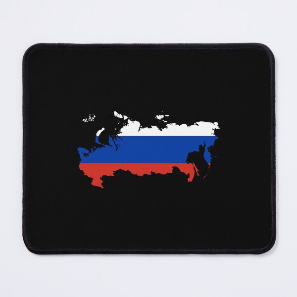 Item preview, Russia Shaped Flag RU designed and sold by shitpostee.