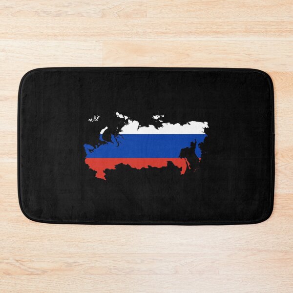 Aperçu de l'œuvre Drapeau de la Russie en forme de RU créée et vendue par shitpostee.