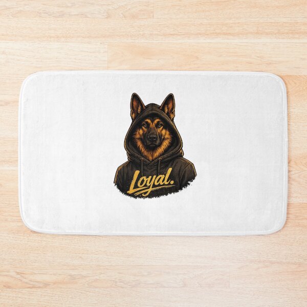 Item preview, German Shepherd Loyal HoodieDog Streetwear T-Shirt designed and sold by ModernPaws.