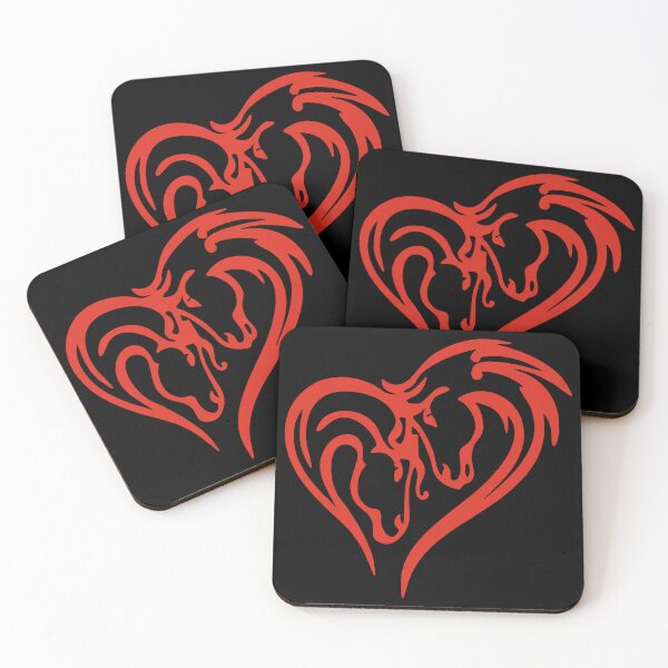 Item preview, Horse heart (red) designed and sold by Lagueny.