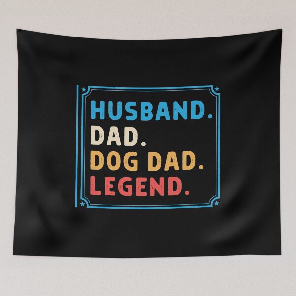 Item preview, Husband Dad Dog Dad Legend Roles List Garment designed and sold by SoyLamderma.