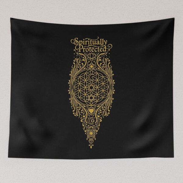 Item preview, Spirituality Spiritually Protected Sacred Geometry designed and sold by LuminOrb.