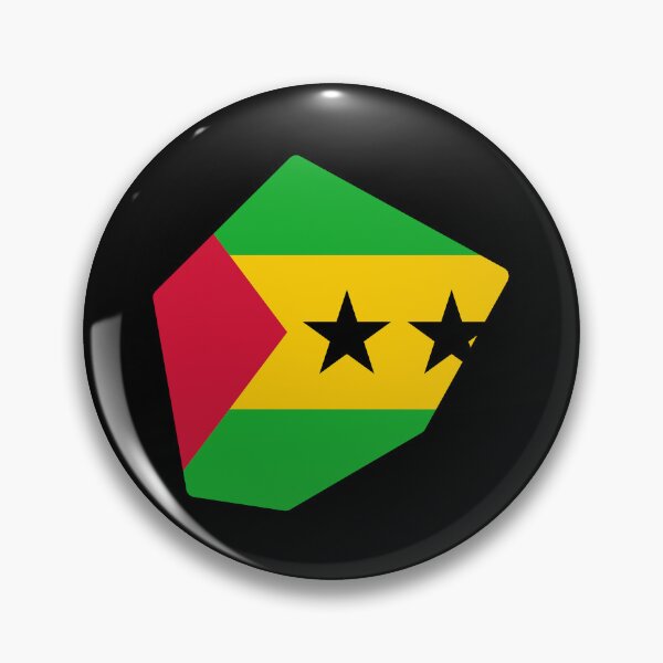 Item preview, Sao Tome And Principe Shaped Flag ST designed and sold by shitpostee.