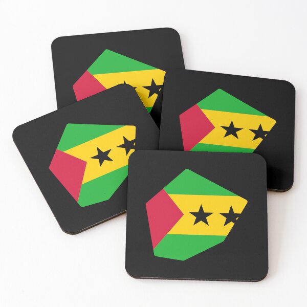Item preview, Sao Tome And Principe Shaped Flag ST designed and sold by shitpostee.