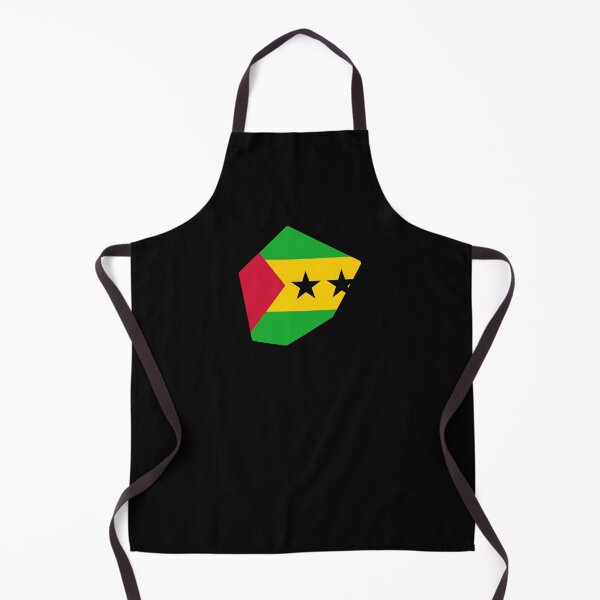Item preview, Sao Tome And Principe Shaped Flag ST designed and sold by shitpostee.