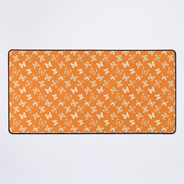 Item preview, Butterfly Pattern Design - Orange and White  designed and sold by PatternTitan.
