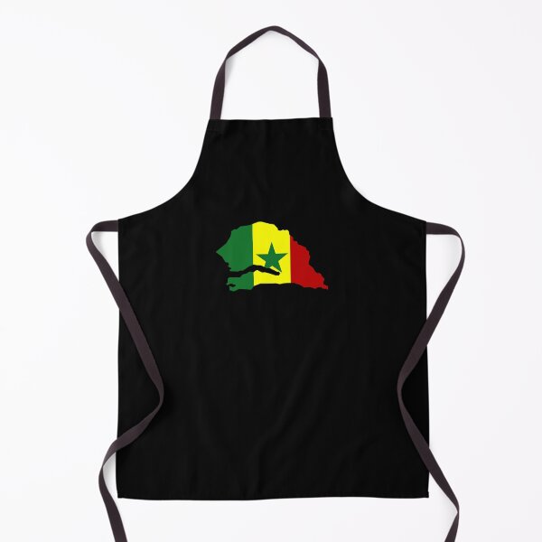 Item preview, Senegal Shaped Flag SN designed and sold by shitpostee.