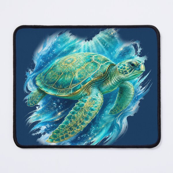 Item preview, Ocean Turtle designed and sold by HeyFajnaLinja.