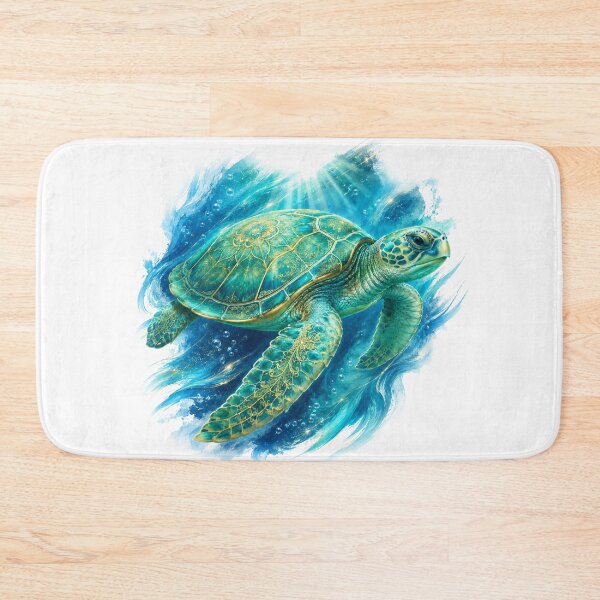 Item preview, Ocean Turtle designed and sold by HeyFajnaLinja.