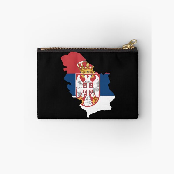 Item preview, Serbia Shaped Flag RS designed and sold by shitpostee.