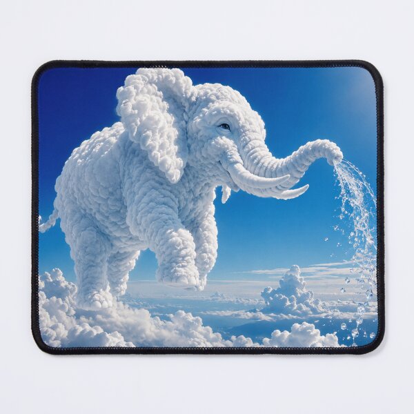 Item preview, Elephant Cloud  designed and sold by AwesomeDigiShop.