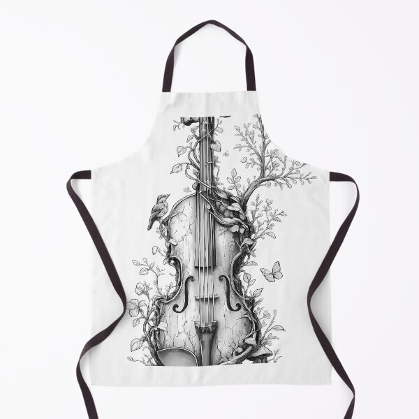 Item preview, Violin Botanical Illustration Graphic Tee – Nature Music Lover Apparel designed and sold by TDZCOLLECTION.