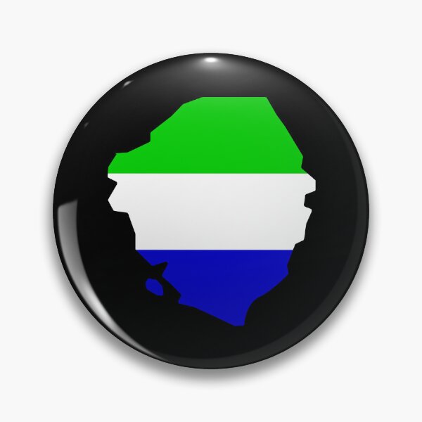 Artikelvorschau, Sierra Leone Flaggenform SL entworfen und verkauft von shitpostee.