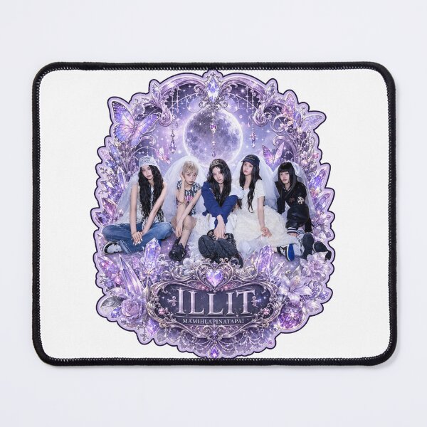 Item preview, Retro ILLIT Paw Paw Song Kpop Merch Poster designed and sold by Valereekmerch.