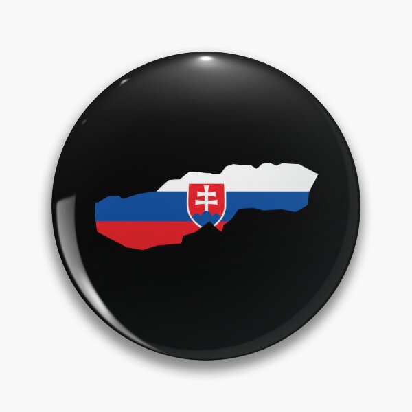 Item preview, Slovakia Shaped Flag SK designed and sold by shitpostee.