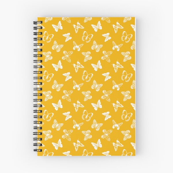 Item preview, Butterfly Pattern Design - Yellow and White  designed and sold by PatternTitan.