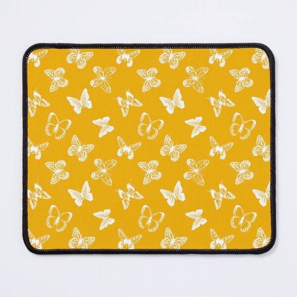 Item preview, Butterfly Pattern Design - Yellow and White designed and sold by PatternTitan.
