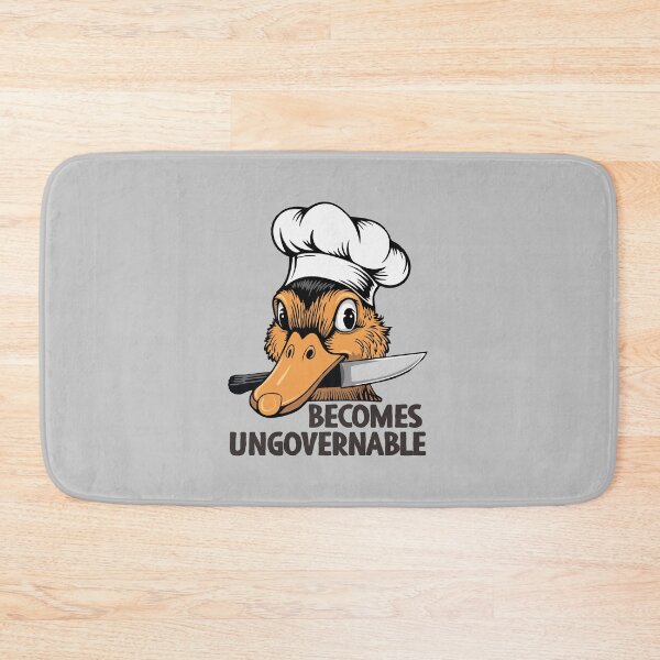 Item preview, The Duck Becomes Ungovernable designed and sold by keviacevarya.
