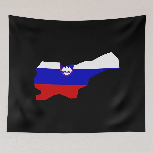 Item preview, Slovenia Shaped Flag SI designed and sold by shitpostee.