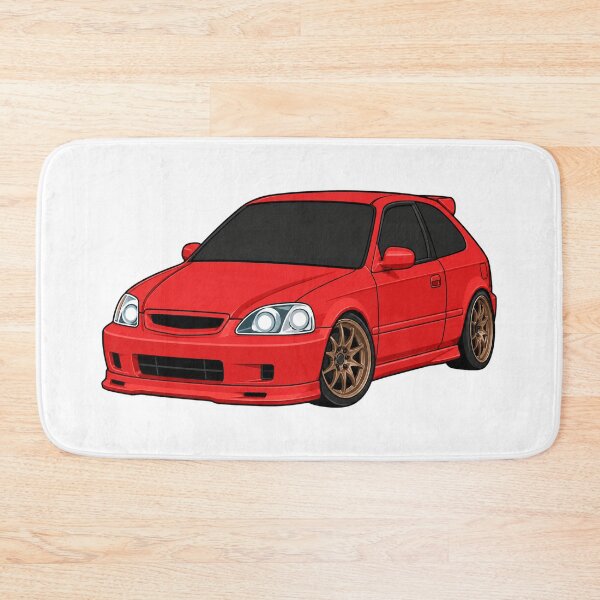 Item preview, EK9 Milano Red JDM R Hatch Type Mini Toon Car designed and sold by VenZolic.