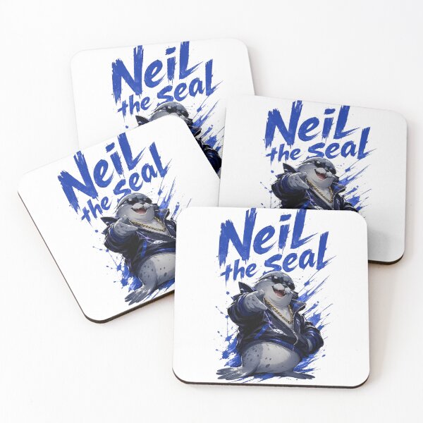 Item preview, Neil the Seal - Seal of Approval Dunalley Tassy Baby Elephant Cute Seals Design designed and sold by DUMEJE.