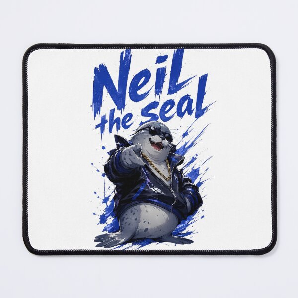 Item preview, Neil the Seal - Seal of Approval Dunalley Tassy Baby Elephant Cute Seals Design designed and sold by DUMEJE.
