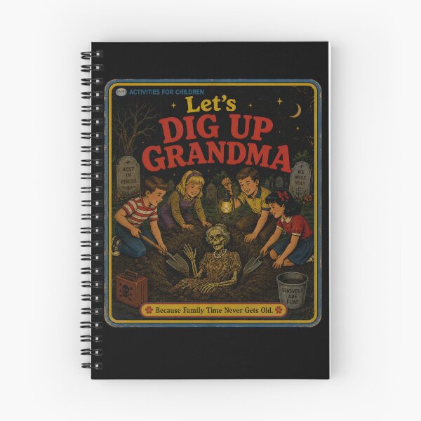 Item preview, Let's Dig Up Grandma designed and sold by malkstudios.