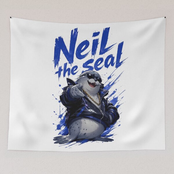 Item preview, Neil the Seal - Seal of Approval Dunalley Tassy Baby Elephant Cute Seals Design designed and sold by DUMEJE.