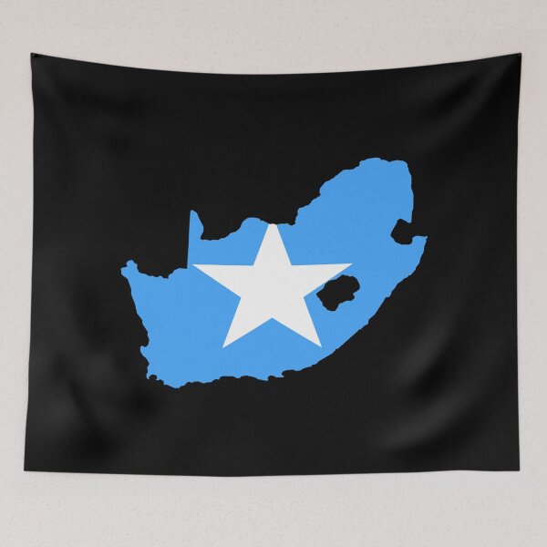 Item preview, Somalia Shaped Flag SO designed and sold by shitpostee.