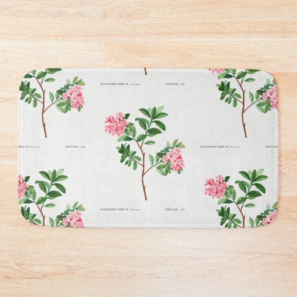 Item preview, Rhododendron Flowers Vintage Botanical Illustration designed and sold by TheRetroArtRoom.