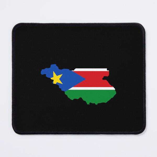 Item preview, South Sudan Shaped Flag SS designed and sold by shitpostee.