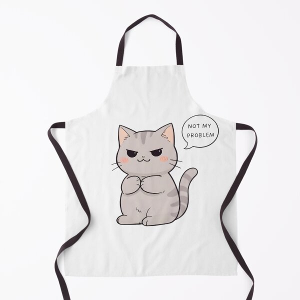 Item preview, Unbothered Cat Not My Problem Funny Deadpan Design designed and sold by tommysworks.