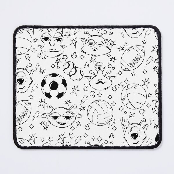 Item preview, Funny Volleyball Seamless Pattern | Cute Sports Design designed and sold by Mammoths.