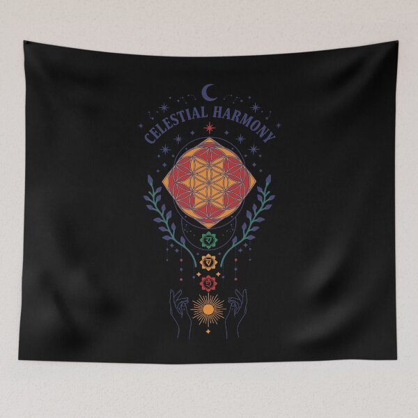 Item preview, Spirituality Celestial Harmony Sacred Geometry designed and sold by LuminOrb.