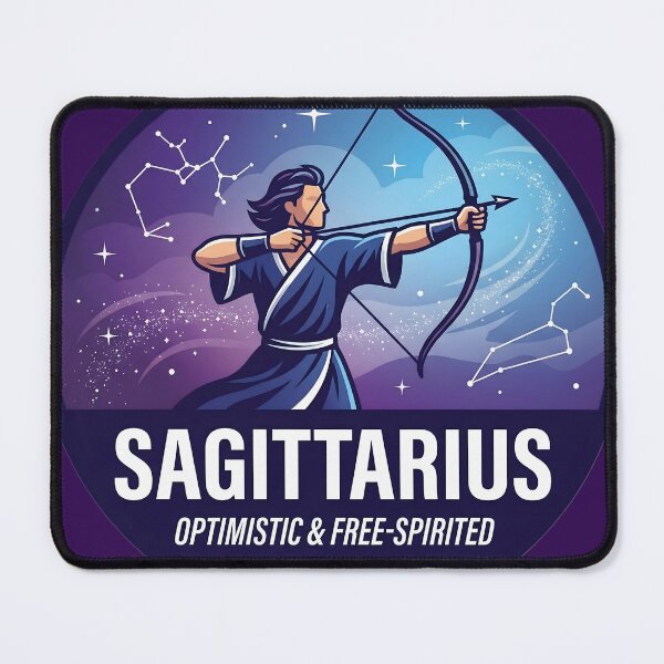 Item preview, Sagittarius Daily Horoscope | Optimistic & Free-Spirited Zodiac Sign | Celestial Archer Astrology Art | Sagittarius Gift designed and sold by Bhaskar Digital Art.