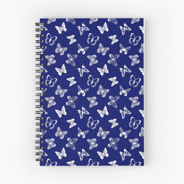 Item preview, Butterfly Pattern Design - Blue and White  designed and sold by PatternTitan.