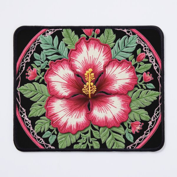Item preview, Hibiscus Folk Embroidery Mandala Clipart Collection 20 designed and sold by PlayPlearnZone.