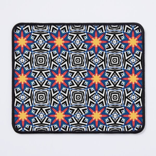 Item preview, Bold Geometric Starburst Abstract Pattern designed and sold by SweetLilith.