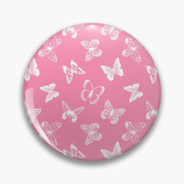 Item preview, Butterfly Pattern Design - Pink and White  designed and sold by PatternTitan.
