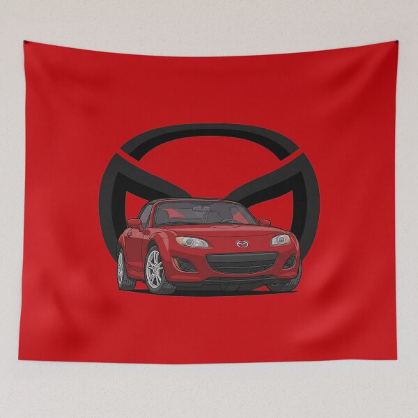 Item preview, Mazda Miata MX5 NC - TRUE RED designed and sold by JageOwen.
