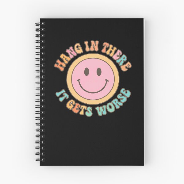 Item preview, Hang In There It Gets Worse Funny Relatable Sarcastic Quote designed and sold by RetroMini2026.