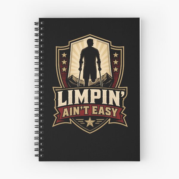 Item preview, Limpin' Ain't Easy Funny Leg Amputee Gear designed and sold by DynamicDesign.