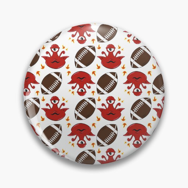 Item preview, Cute Rugby Alien Seamless Pattern | Funny Sports Cartoon designed and sold by Mammoths.