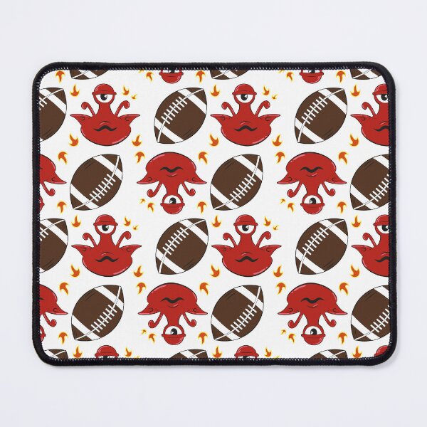 Item preview, Cute Rugby Alien Seamless Pattern | Funny Sports Cartoon designed and sold by Mammoths.