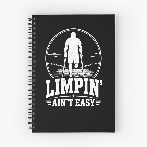 Item preview, Limpin' Ain't Easy Funny Leg Amputee Gear designed and sold by DynamicDesign.
