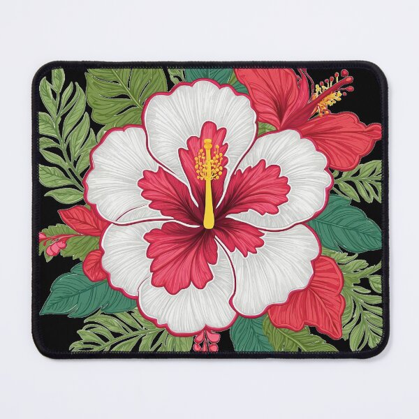Item preview, Hibiscus Folk Embroidery Mandala Clipart Collection 4 designed and sold by PlayPlearnZone.