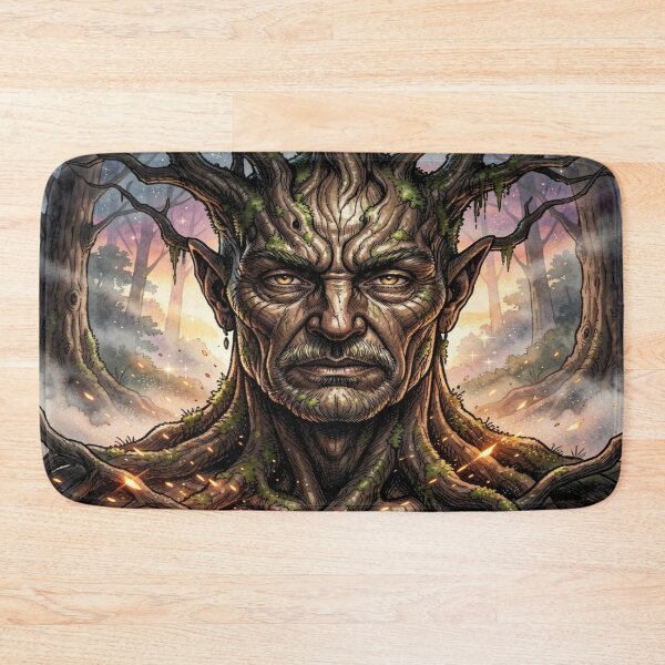 Item preview, Forest Guardian – Bark Spirit & Ember Glow, Monet Inspired designed and sold by FotoworldEdel.