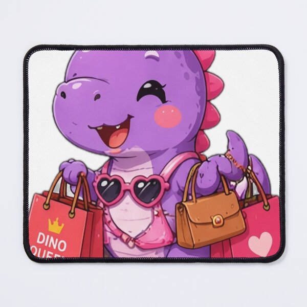 Item preview, Cute Fashionista Dinosaur Sticker designed and sold by DailyDoodlesBySumbul.